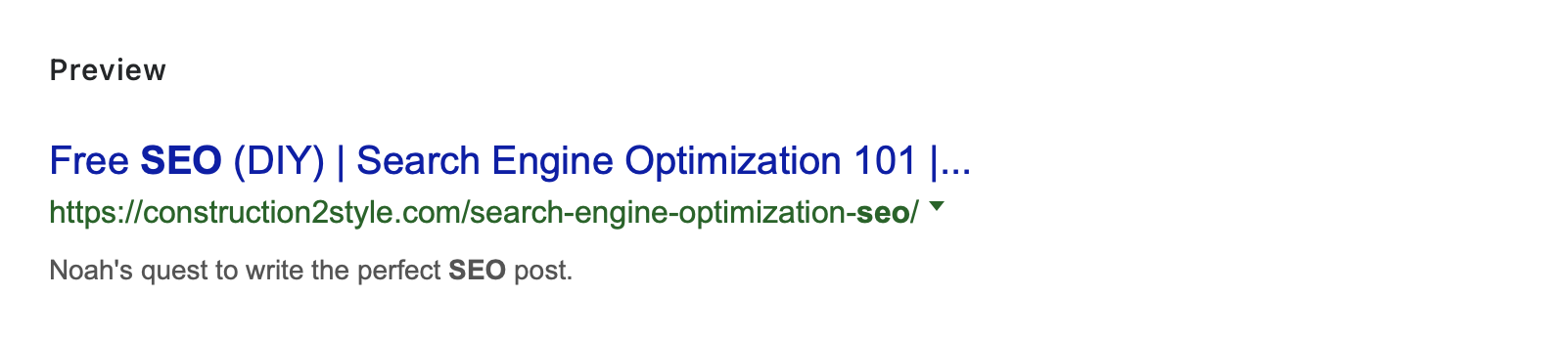 Free SEO (DIY) | Search Engine Optimization 101