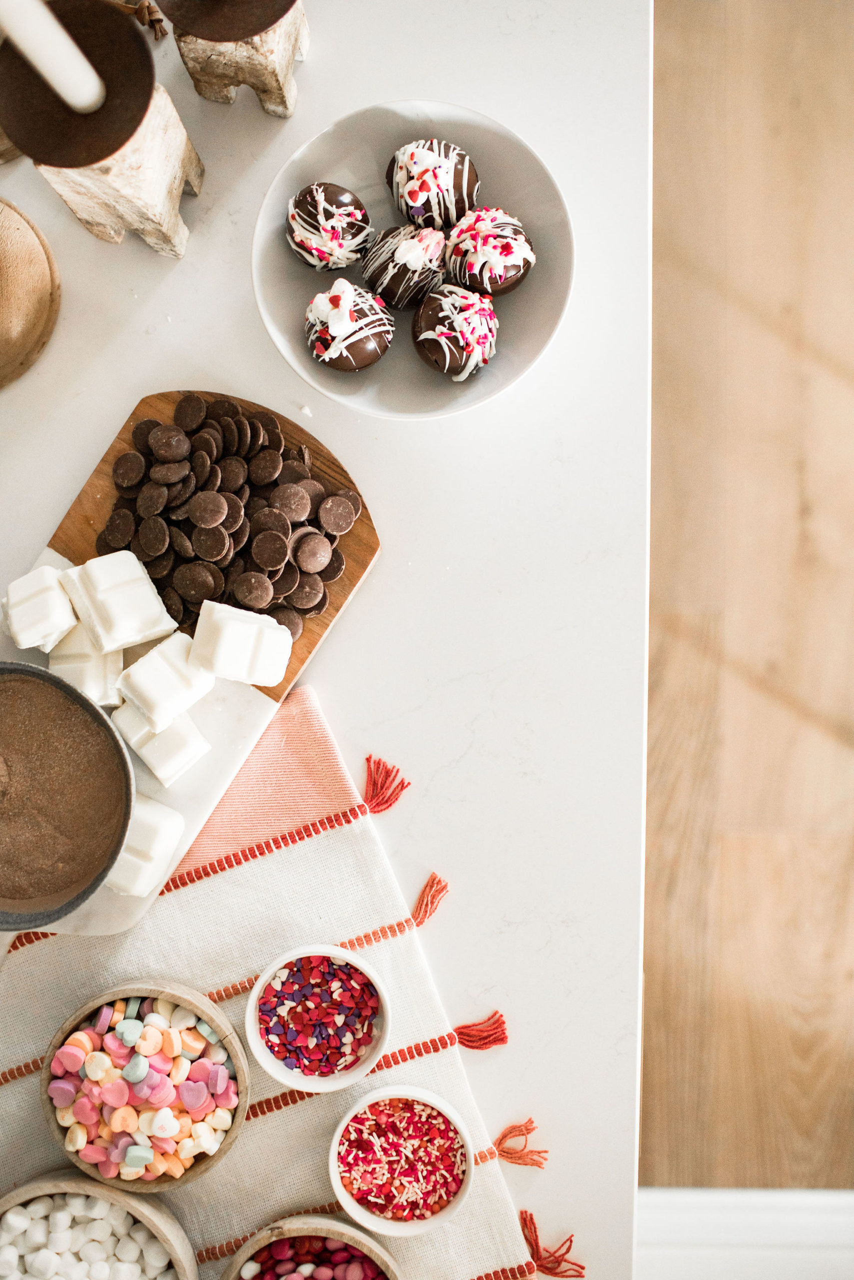 How to Make Valentine's Day Hot Chocolate Bombs 1