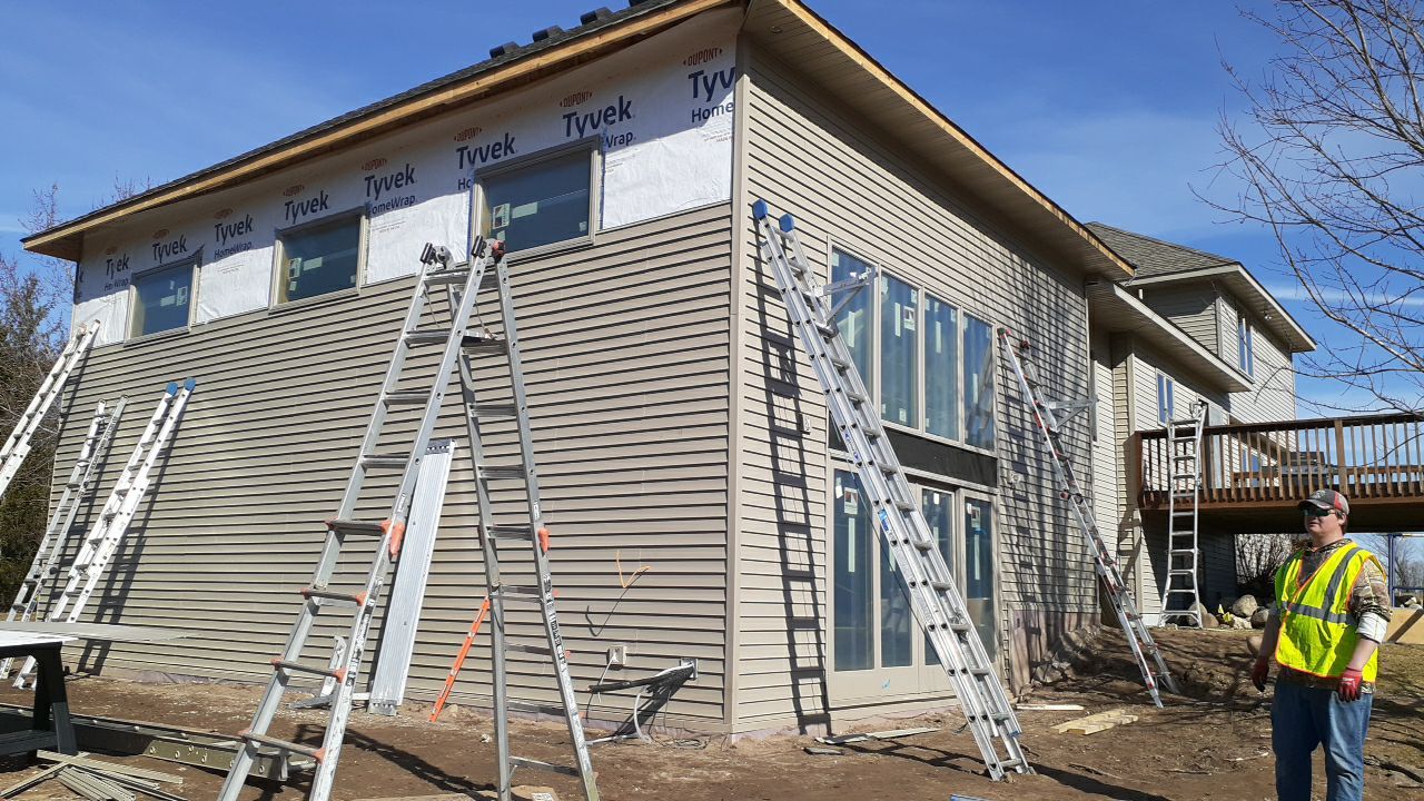 Sport Court Exterior Siding with Northface Construction 4