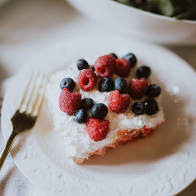 The Perfect Summer Raspberry Poke Cake 60