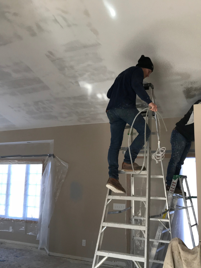 How to avoid damage when removing popcorn ceilings