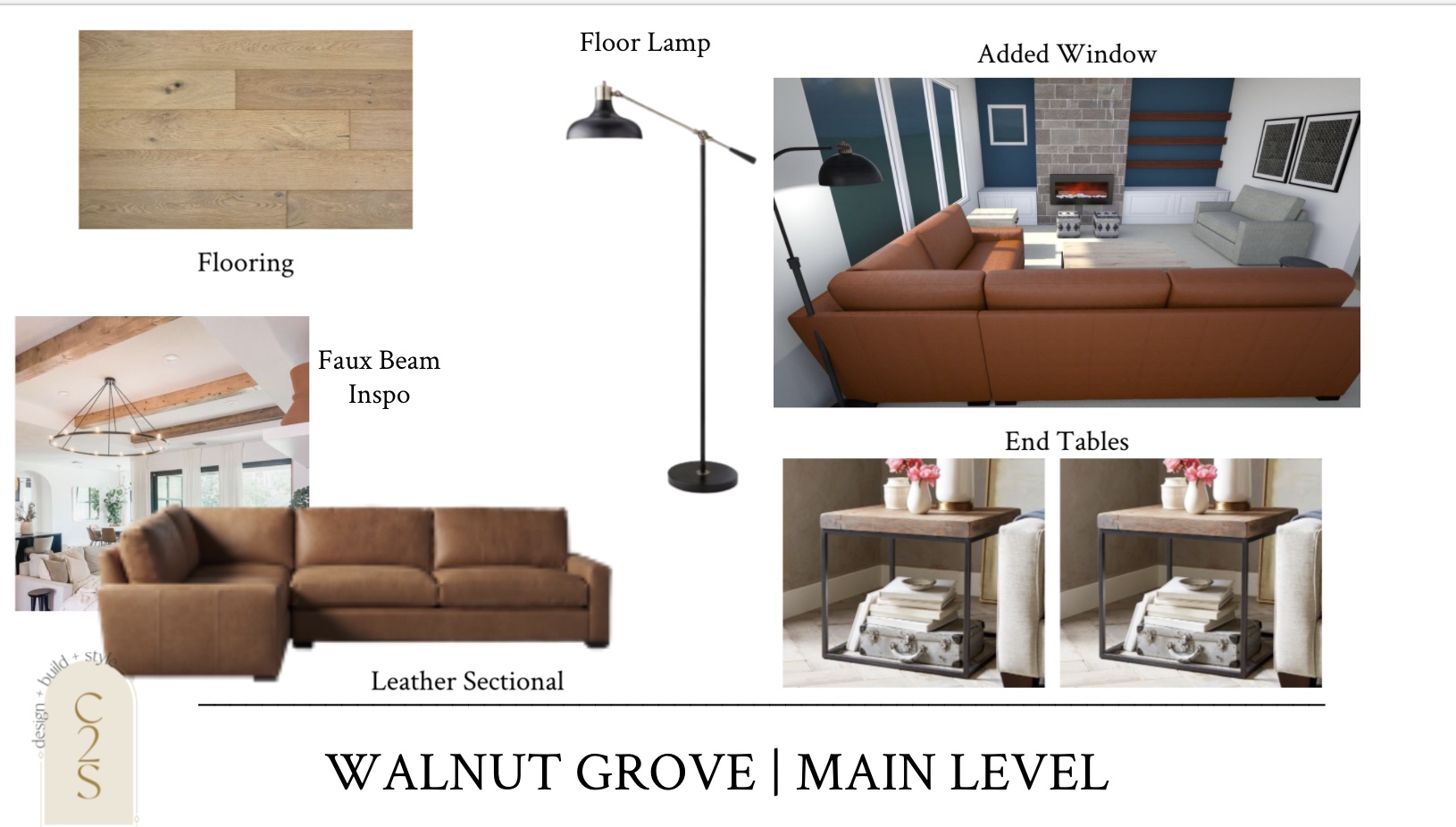 Walnut Grove Home | Main Level - Designs