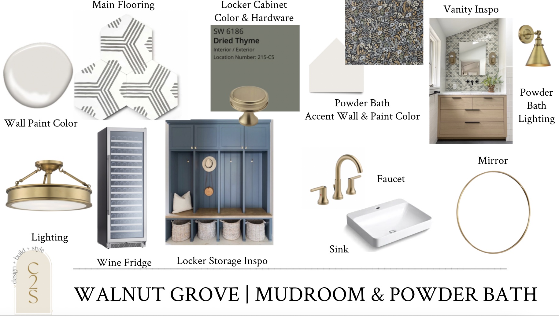 Walnut Grove Home | Mudroom - Designs