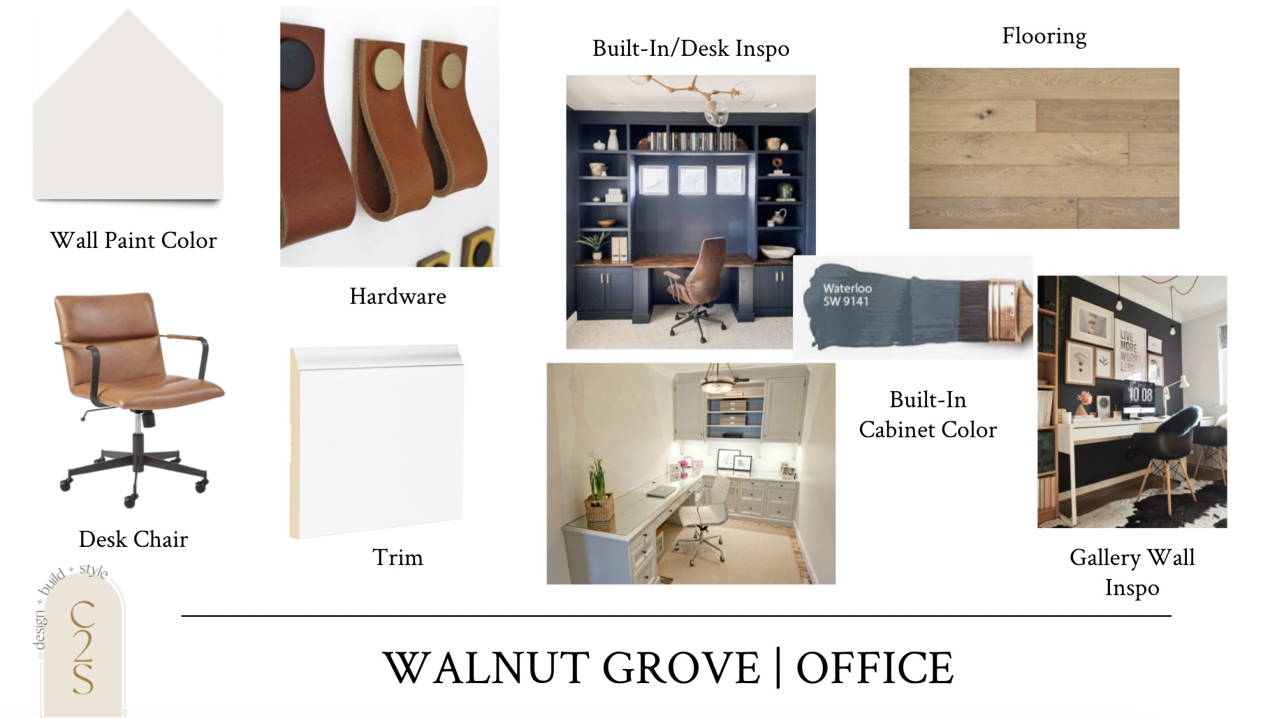 Walnut Grove Home | Office - Designs