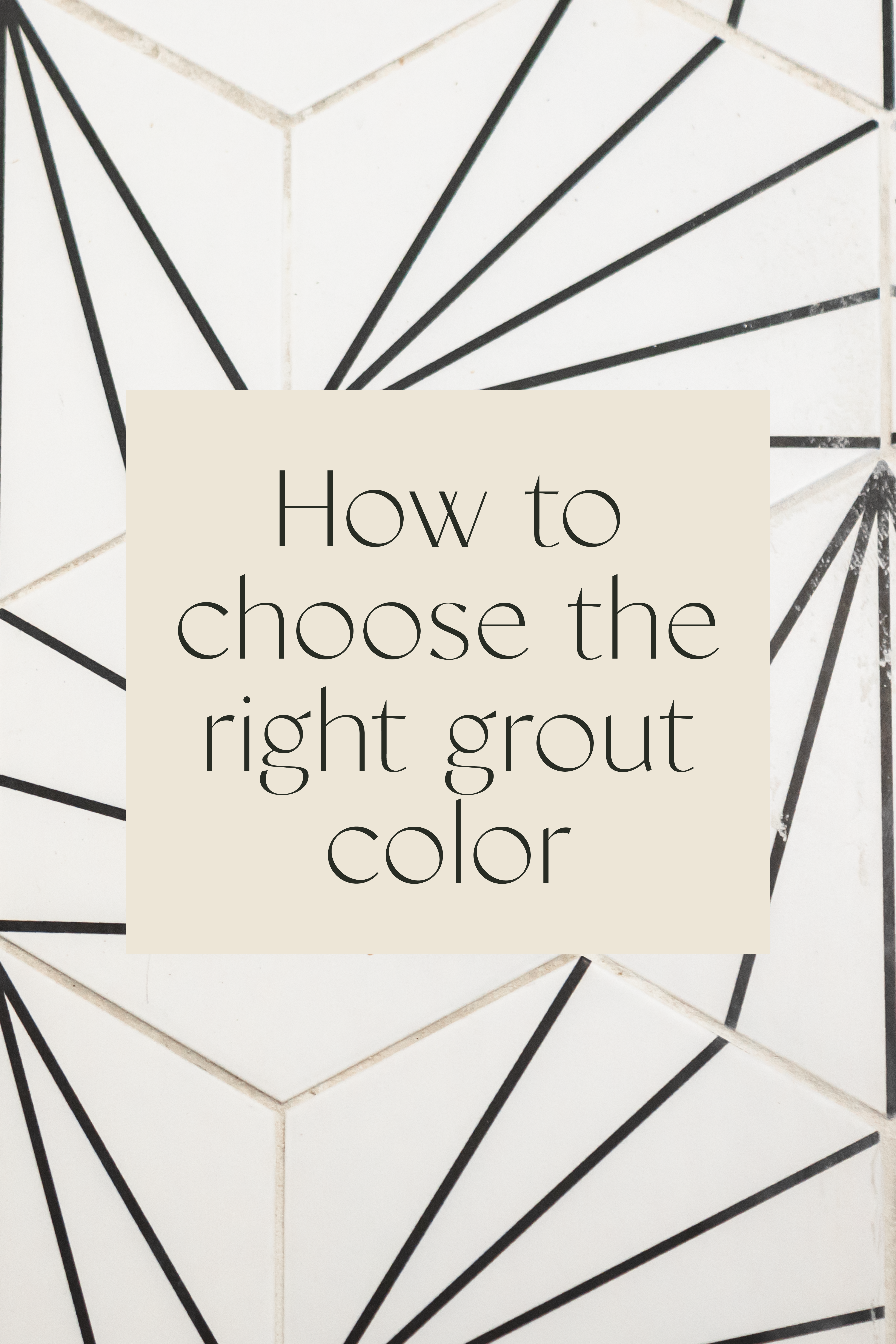 How to Choose the Perfect Grout Color 7