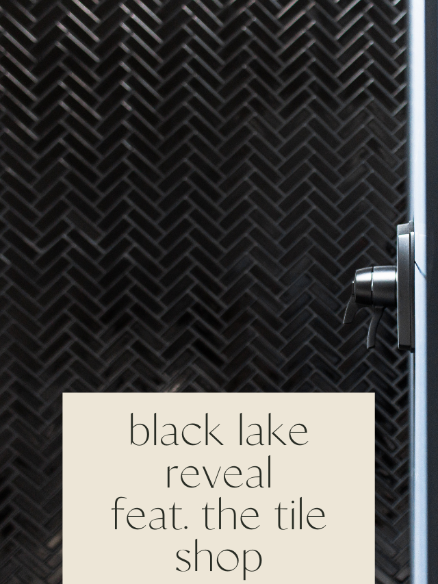 Black Lake Reveal | The Tile Shop 32