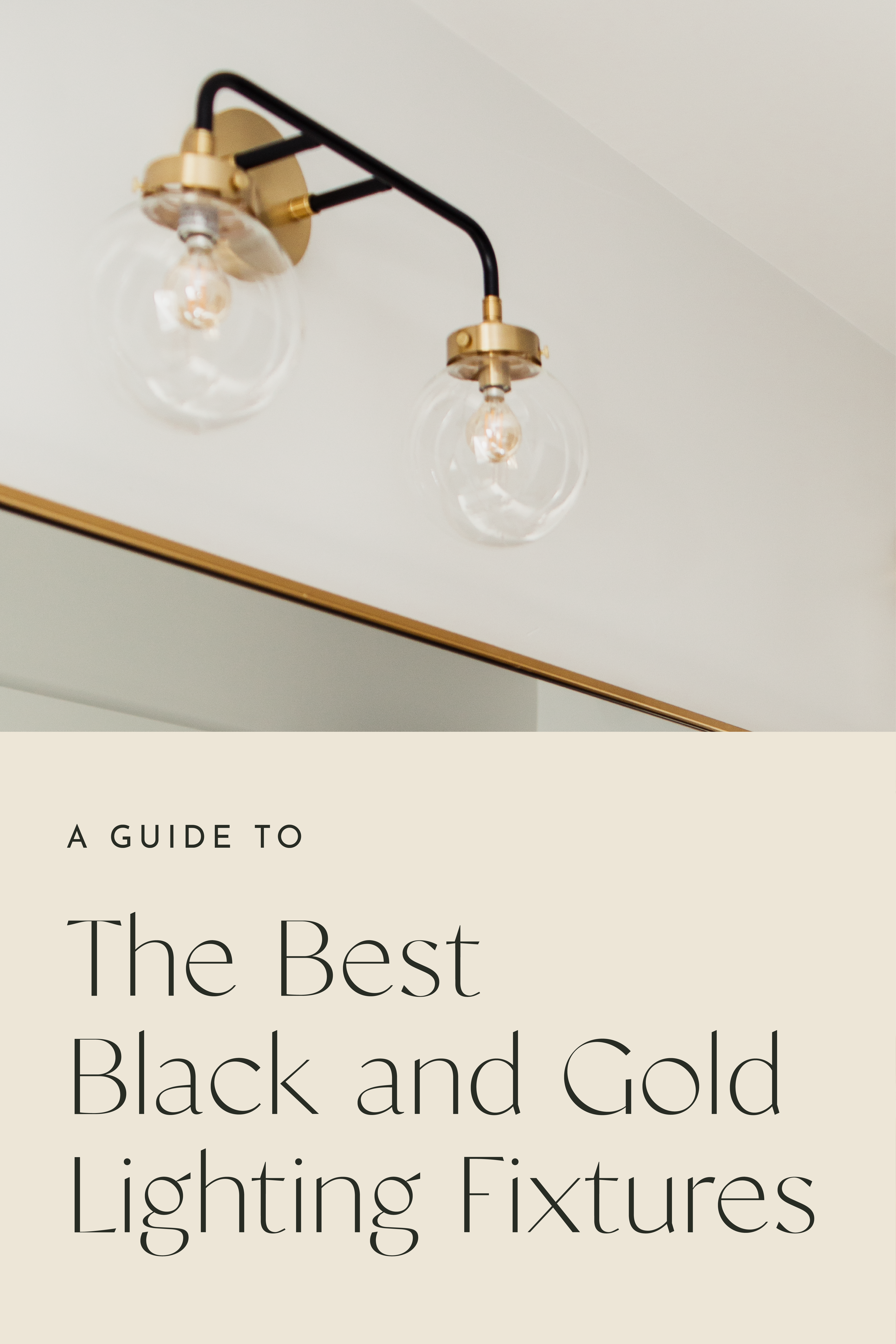 Black and Gold Light Fixtures | Ultimate Guide 12