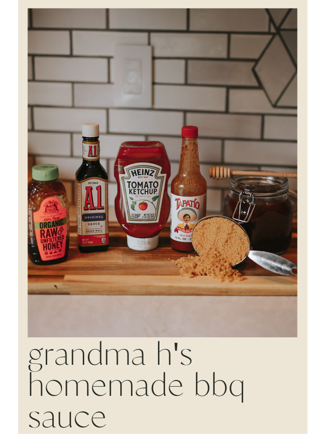 Delicious Grandma H's Homemade BBQ Sauce 5