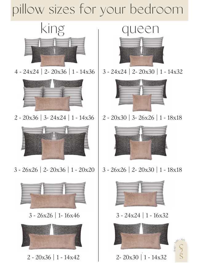 The Ultimate Pillow Sizing Guide Construction2style