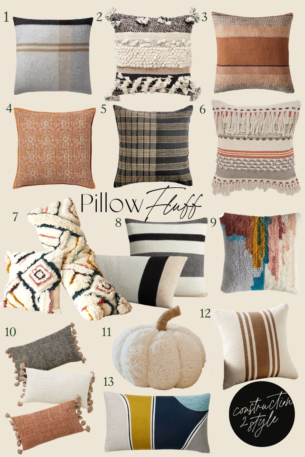 Brilliant Pillow Sizing Guide 2