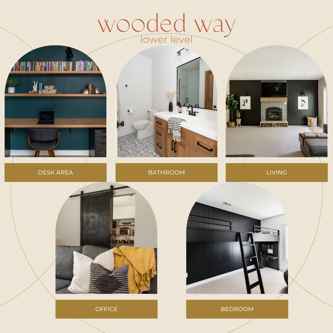 The Wooded Way Reveal | Office, Living Room and Bath Extravaganza 43