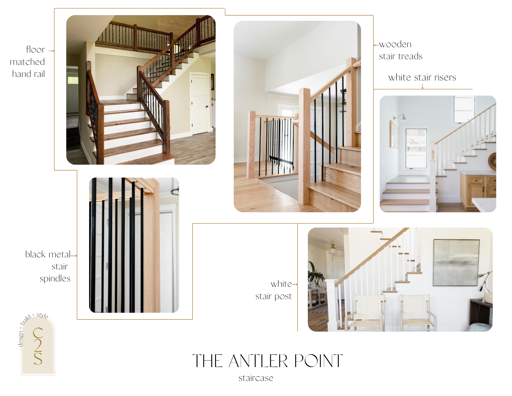 The Antler Point | Staircase - Design 