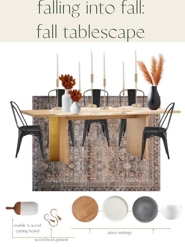 fall tablescape Shop | construction2style