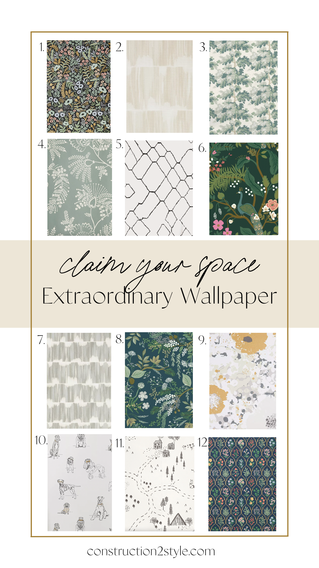 wallpaper selection - 7 spaces 