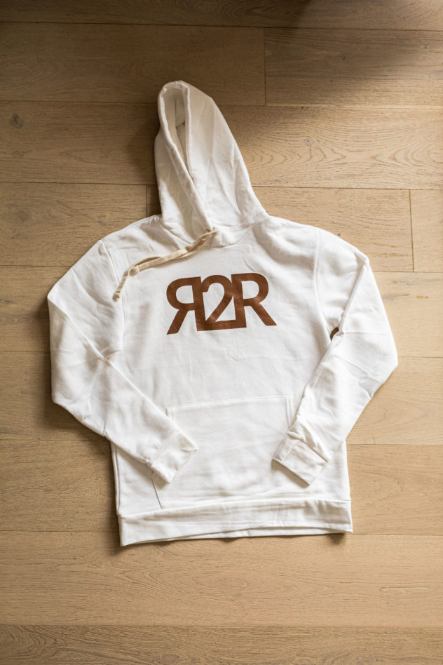 Women's R2R Sweatshirt, White 1