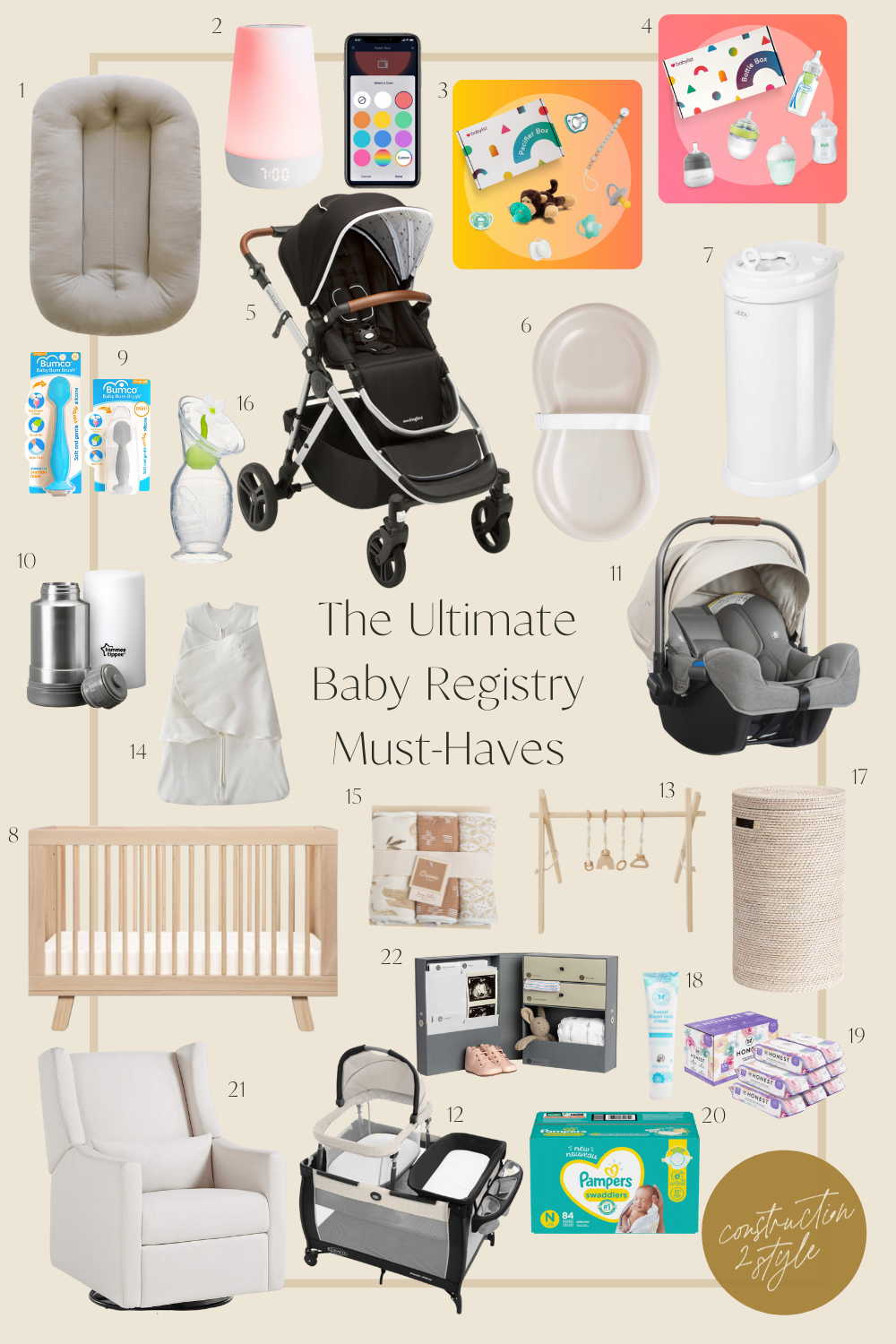 The Ultimate Guide to Creating Your Baby Registry | Top 22 Must-Haves