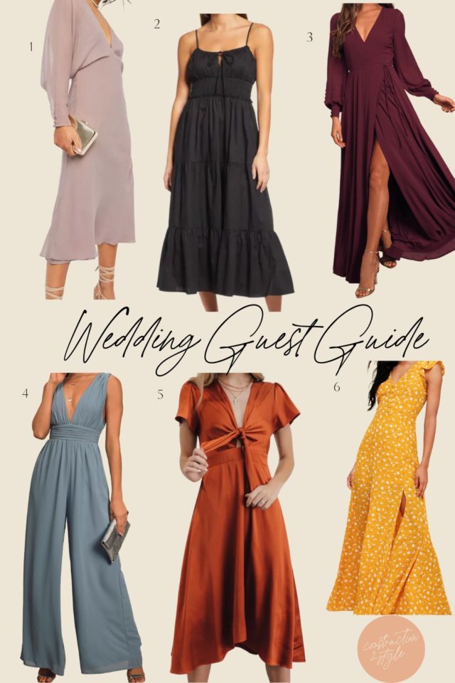 6 Perfect Wedding Guest Outfits 1