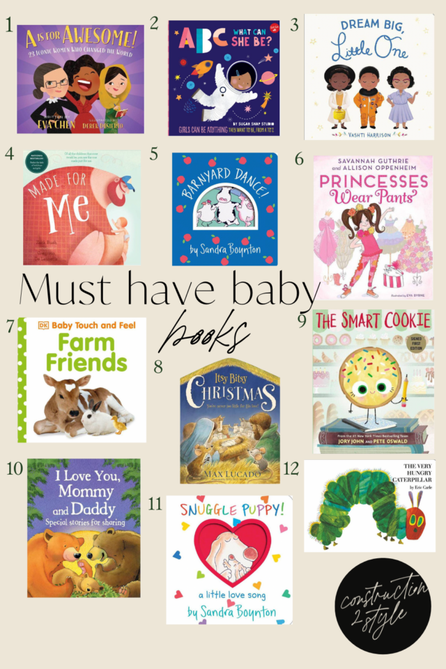 24 Of The Best Baby Books | Construction2style