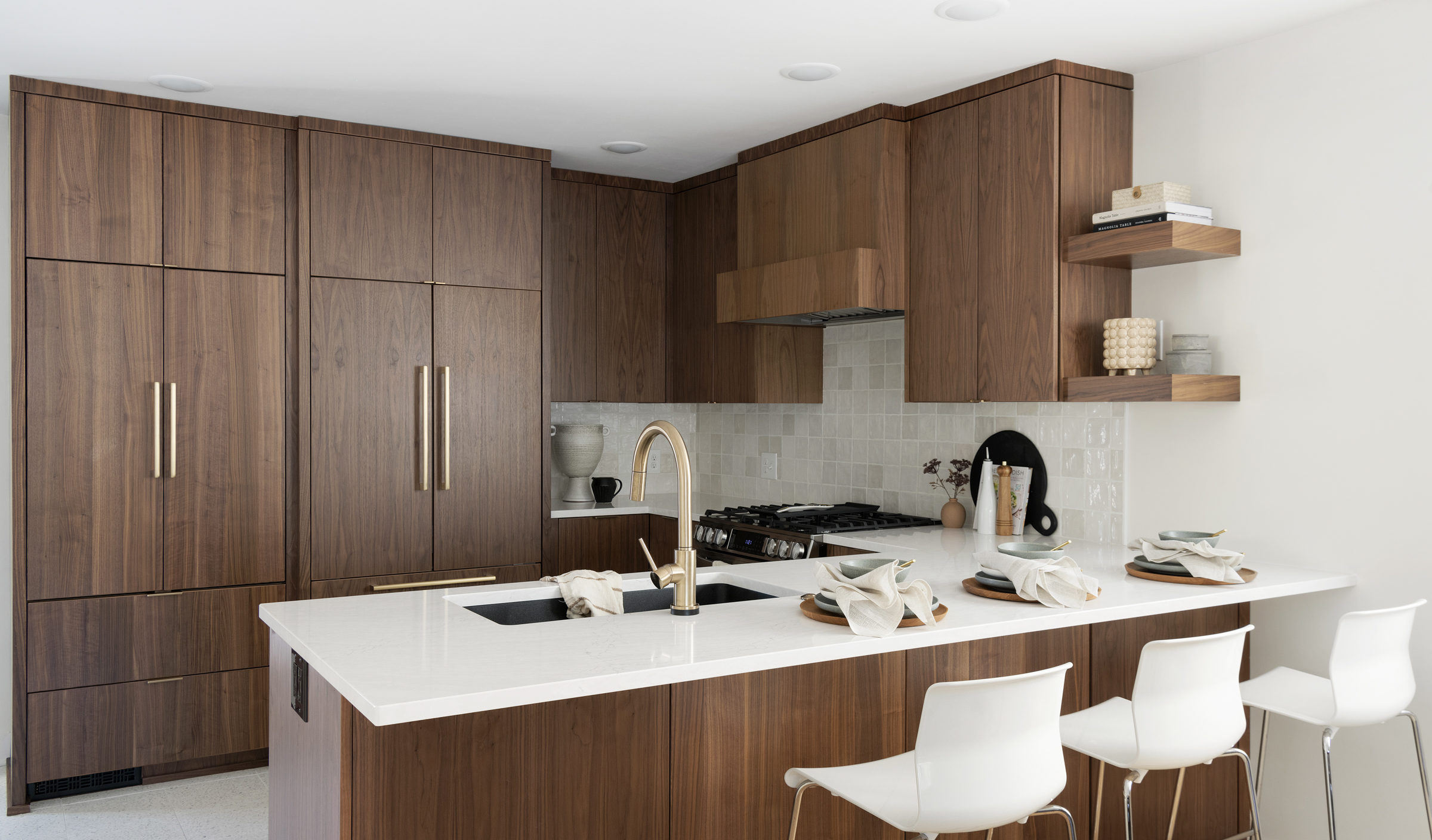 Modern wood kitchen cabinets | construction2style
