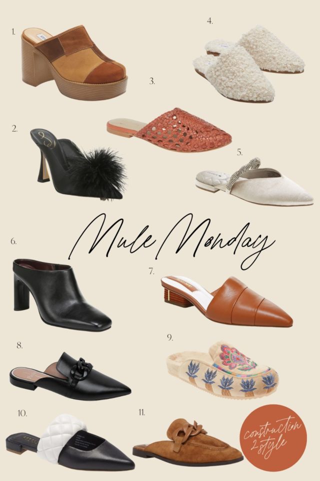 Women’s Mule Fashion Shoe Must Haves - construction2style