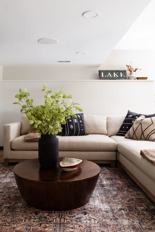 The Halsey Avenue Lower Level Living Room | Buffalo, MN 1