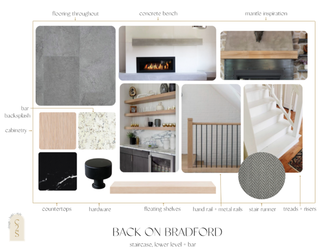 Back On Bradford, Lower Level + Staircase Reveal | Before & After 1