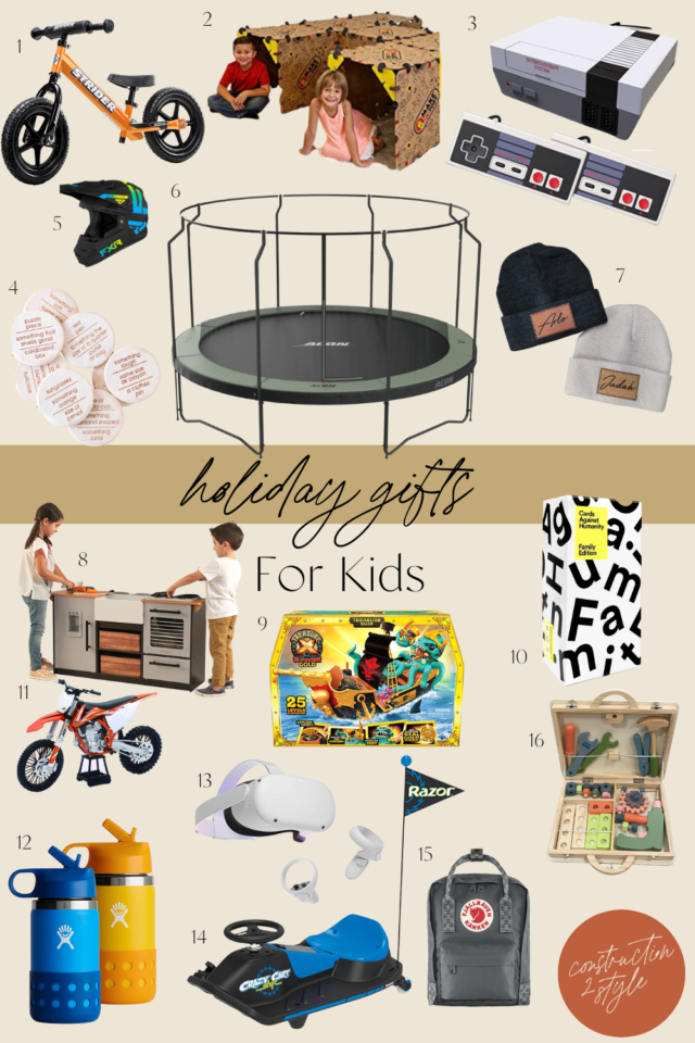 construction2style | Holiday Gifts for Kids