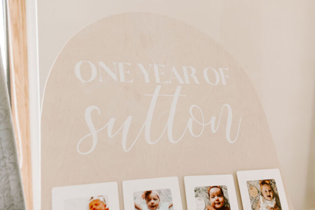Sutton's First Birthday | Groovy ONE
