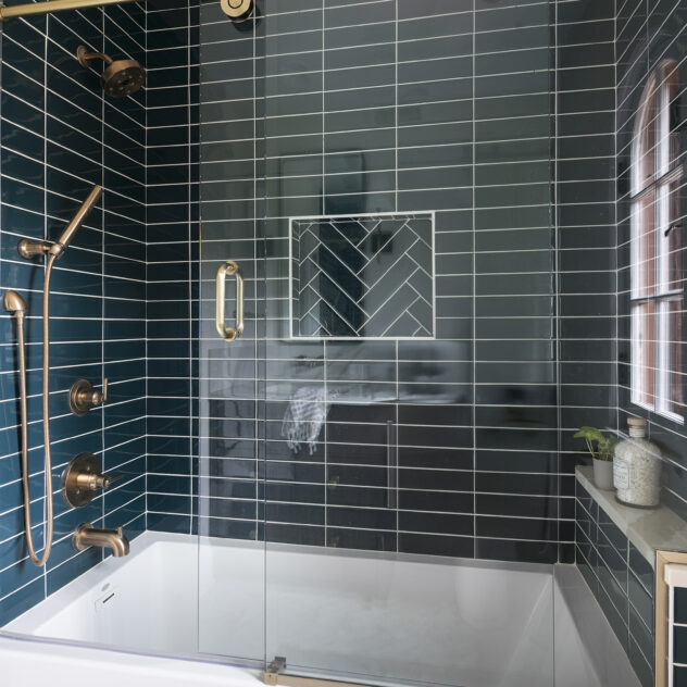 Upton Modern Chateau Guest Bathroom Reveal 1