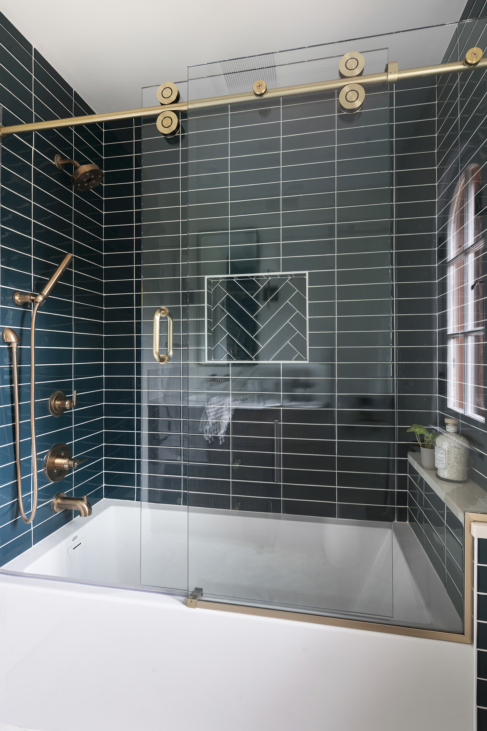 Upton Modern Chateau Guest Bathroom Reveal 30