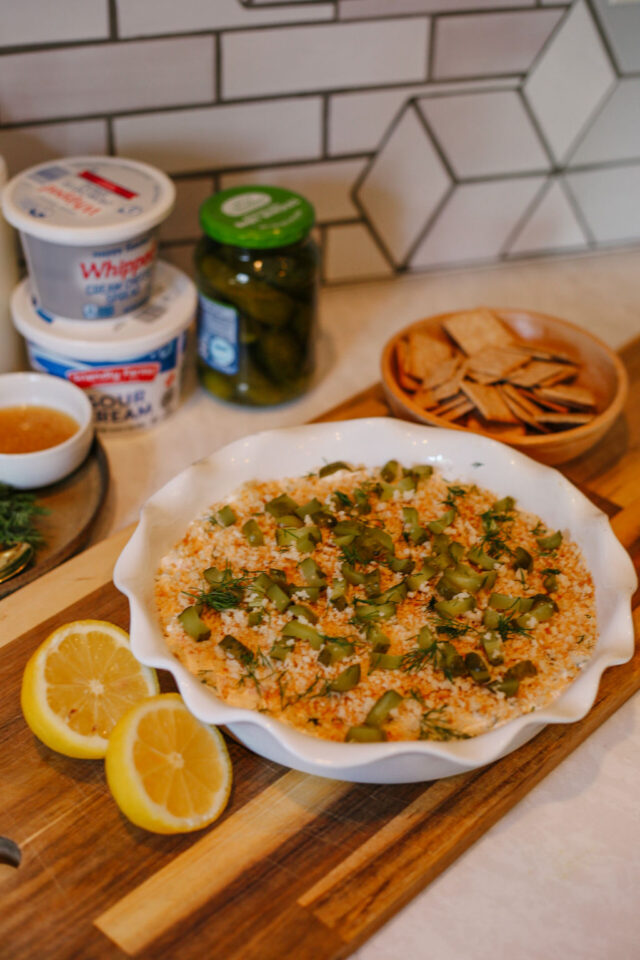 The Best Fried Pickle Roll Up Dip Recipe