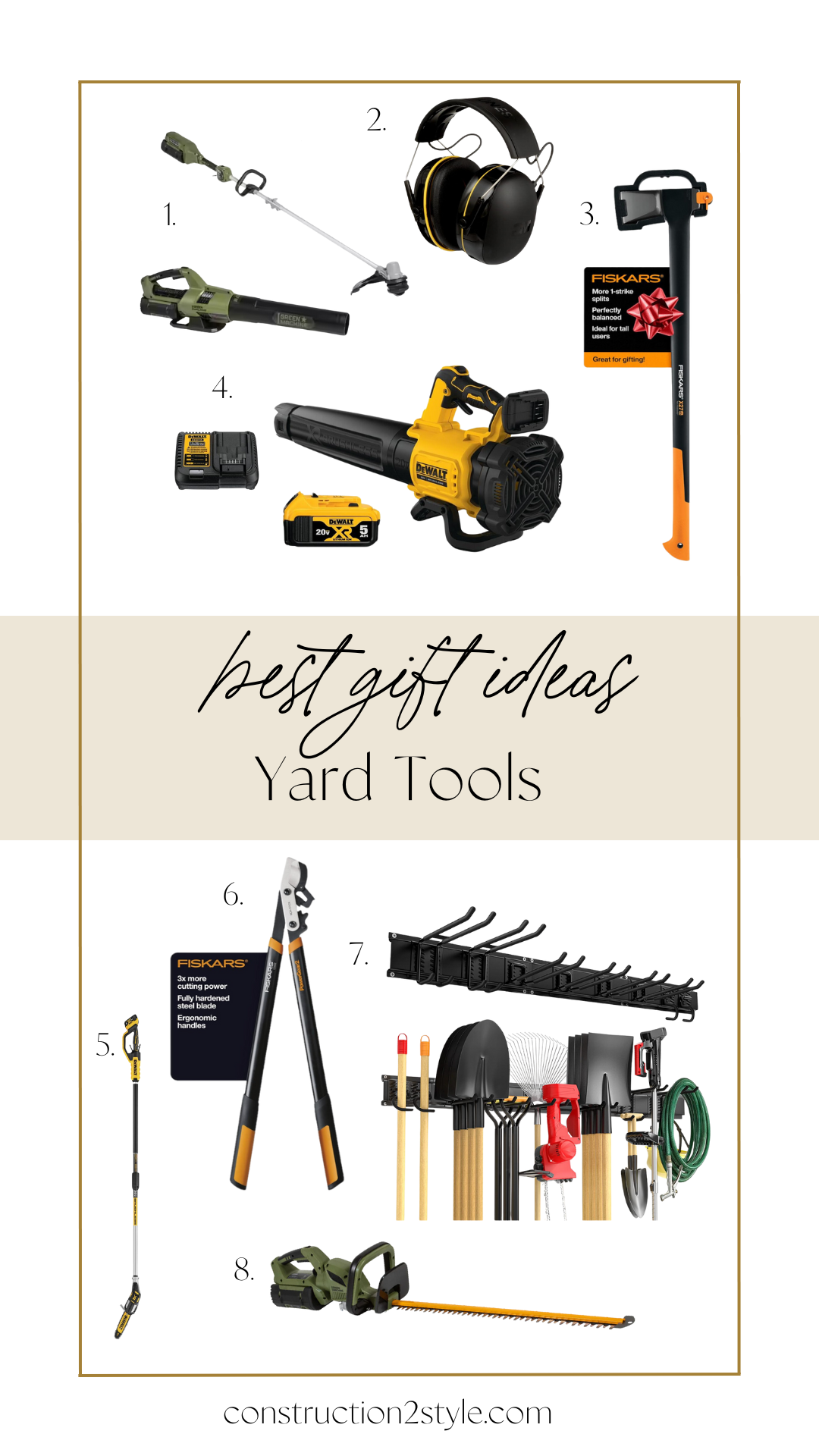 best gift ideas yard tools