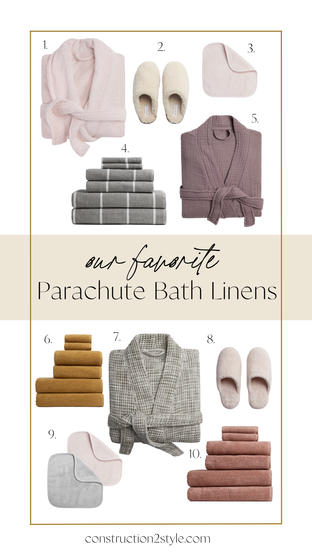 Parachute Bath Linens