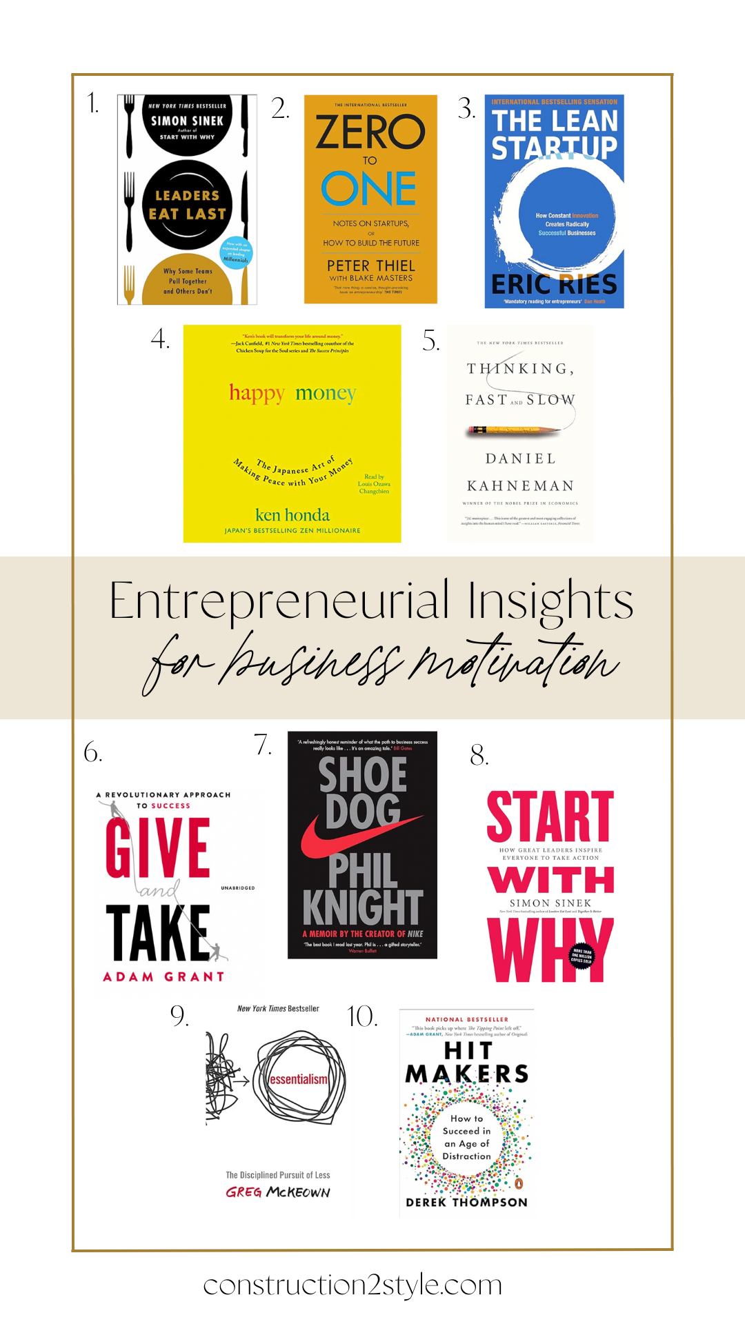 books for entrepreneurs 