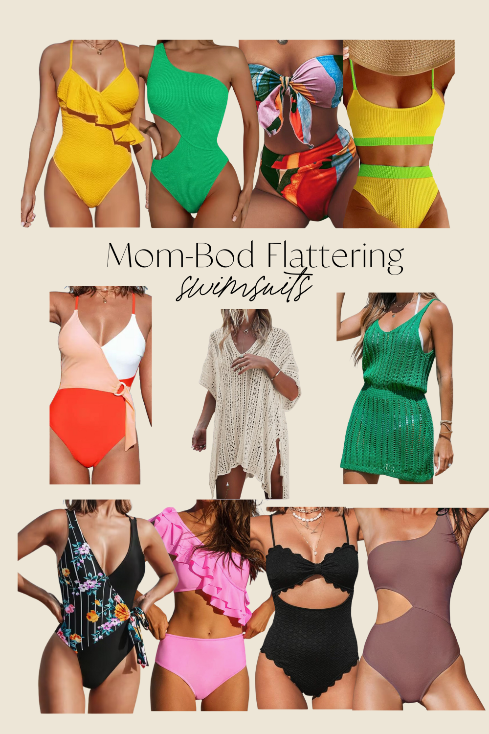 Shop Flattering Swimsuits for Moms