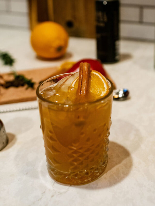 Spiced Orange Whiskey Mule Recipe