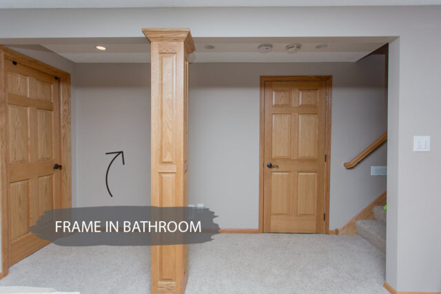 Our Lower Level Bathroom Remodel Reveal 2