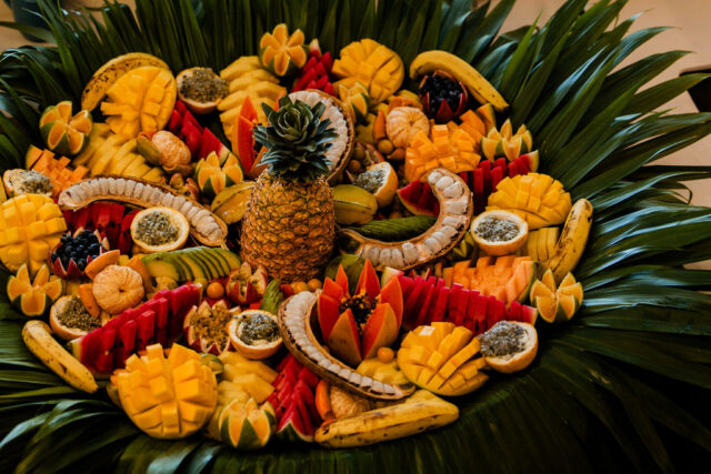a beautiful photo of Fruit Charcuterie Board in costa rica March 2025