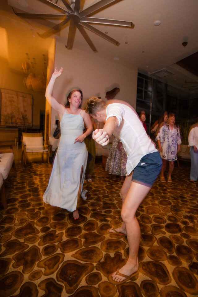 Allyson Case Anderson dancing with other female contractors at contractor conference for women, called buildher 2025 